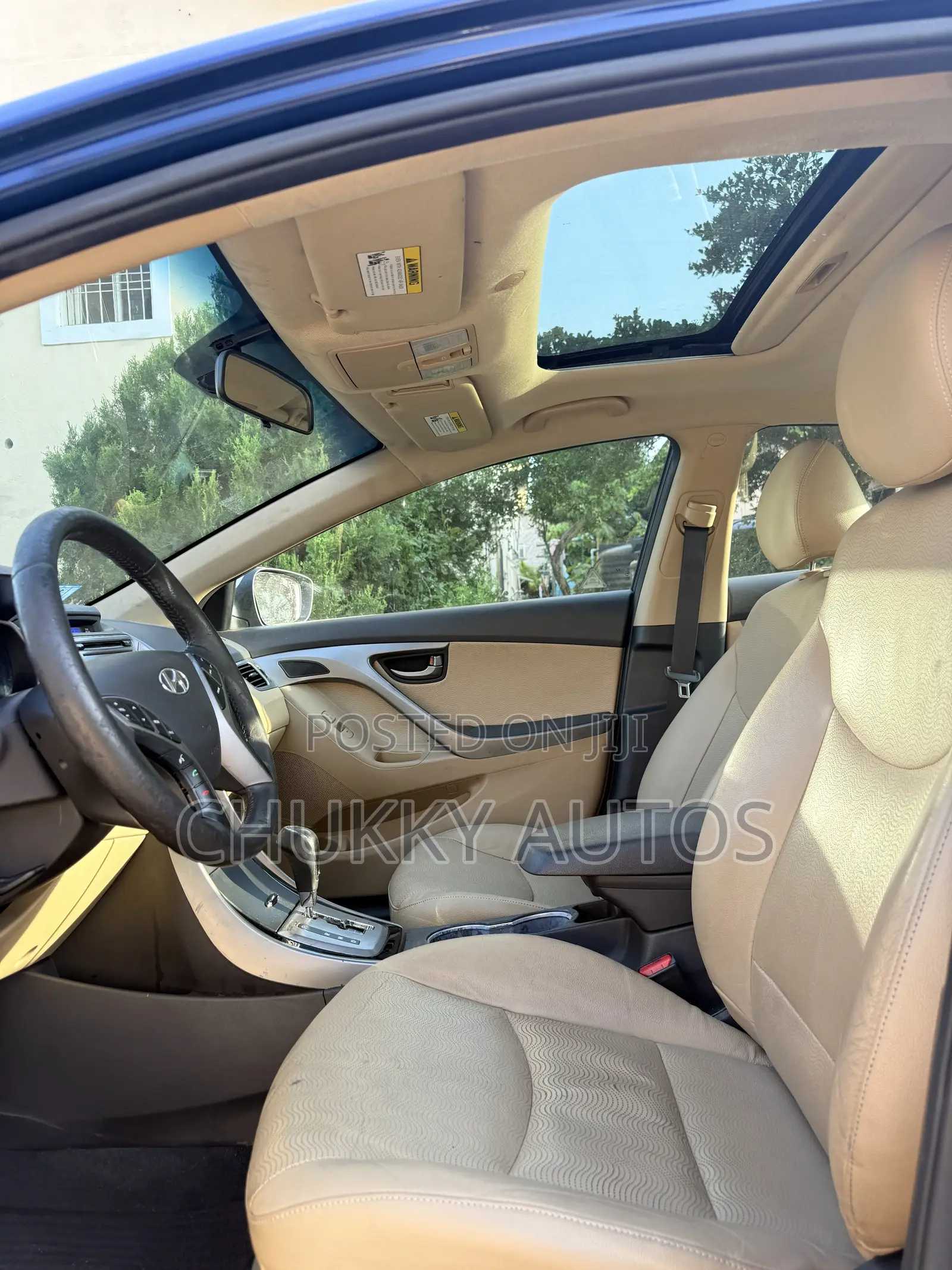 Hyundai Elantra Limited Sedan FWD (1.8L 4cyl 6A) 2013 Blue