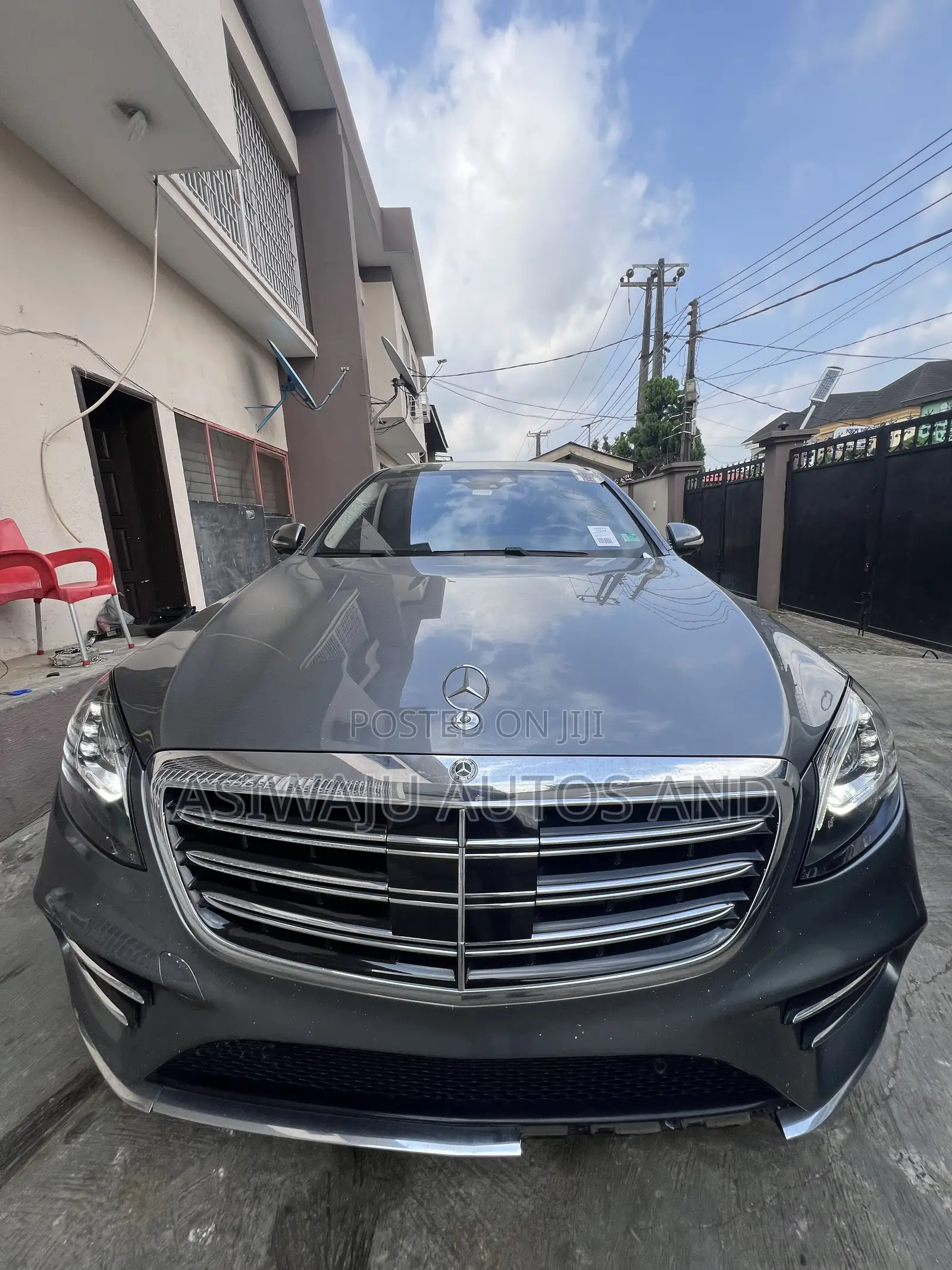 Mercedes-Benz S-Class S 550 4MATIC 2017 Gray