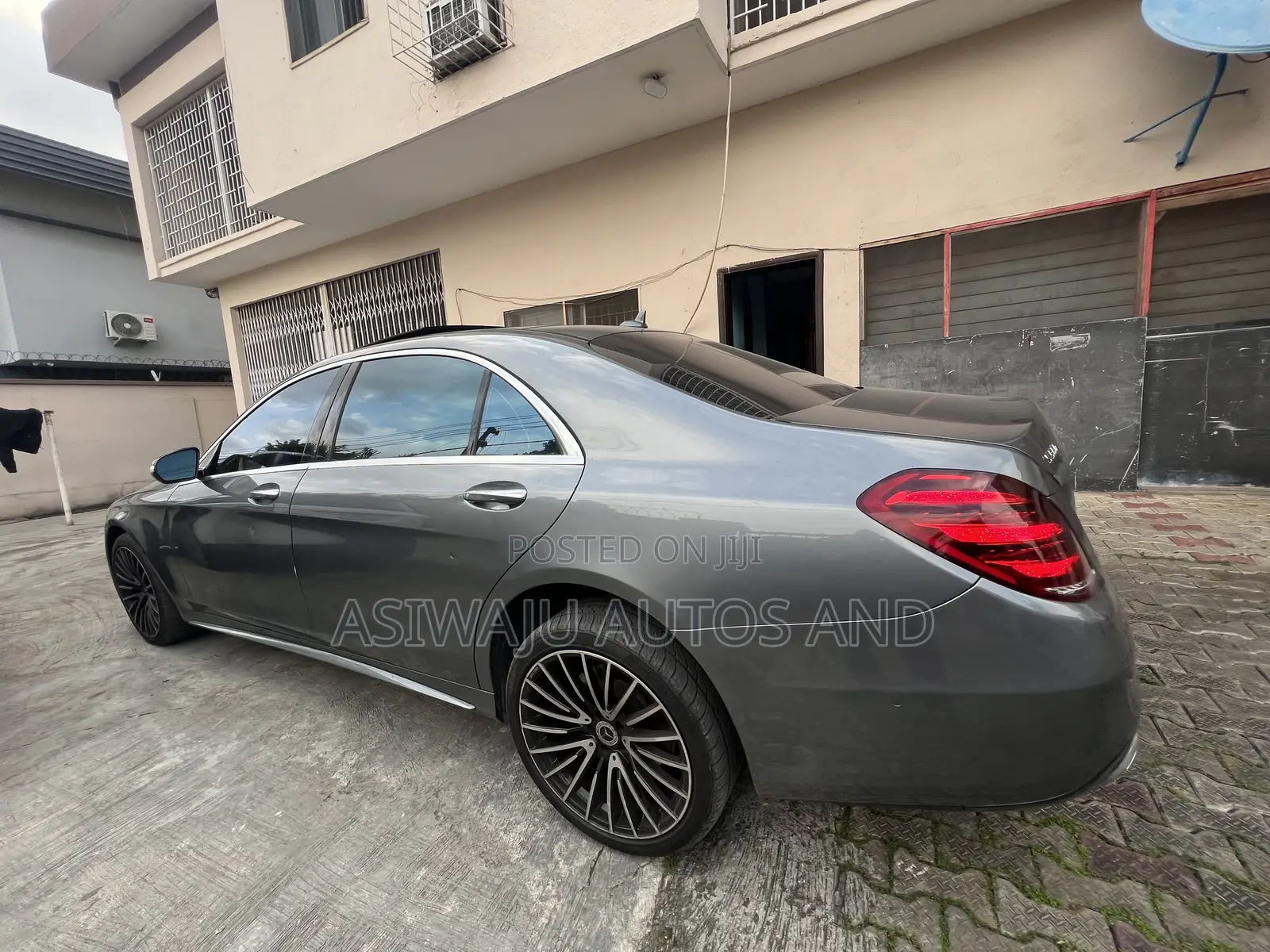 Mercedes-Benz S-Class S 550 4MATIC 2017 Gray