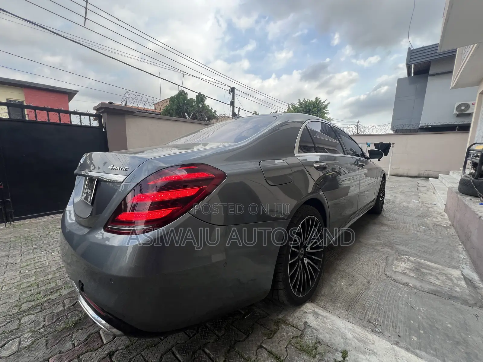 Mercedes-Benz S-Class S 550 4MATIC 2017 Gray