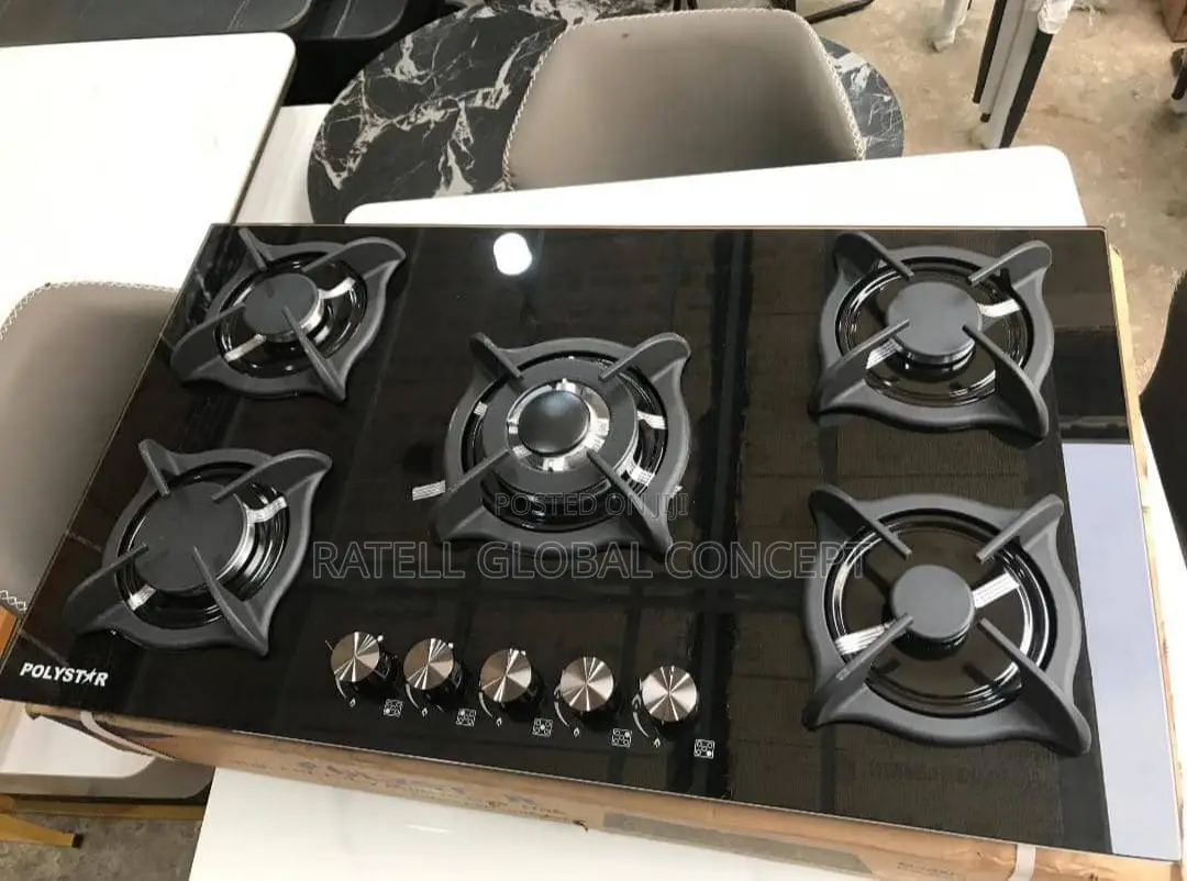 POLYSTAR 5 Burner Built-in Gas Cooker