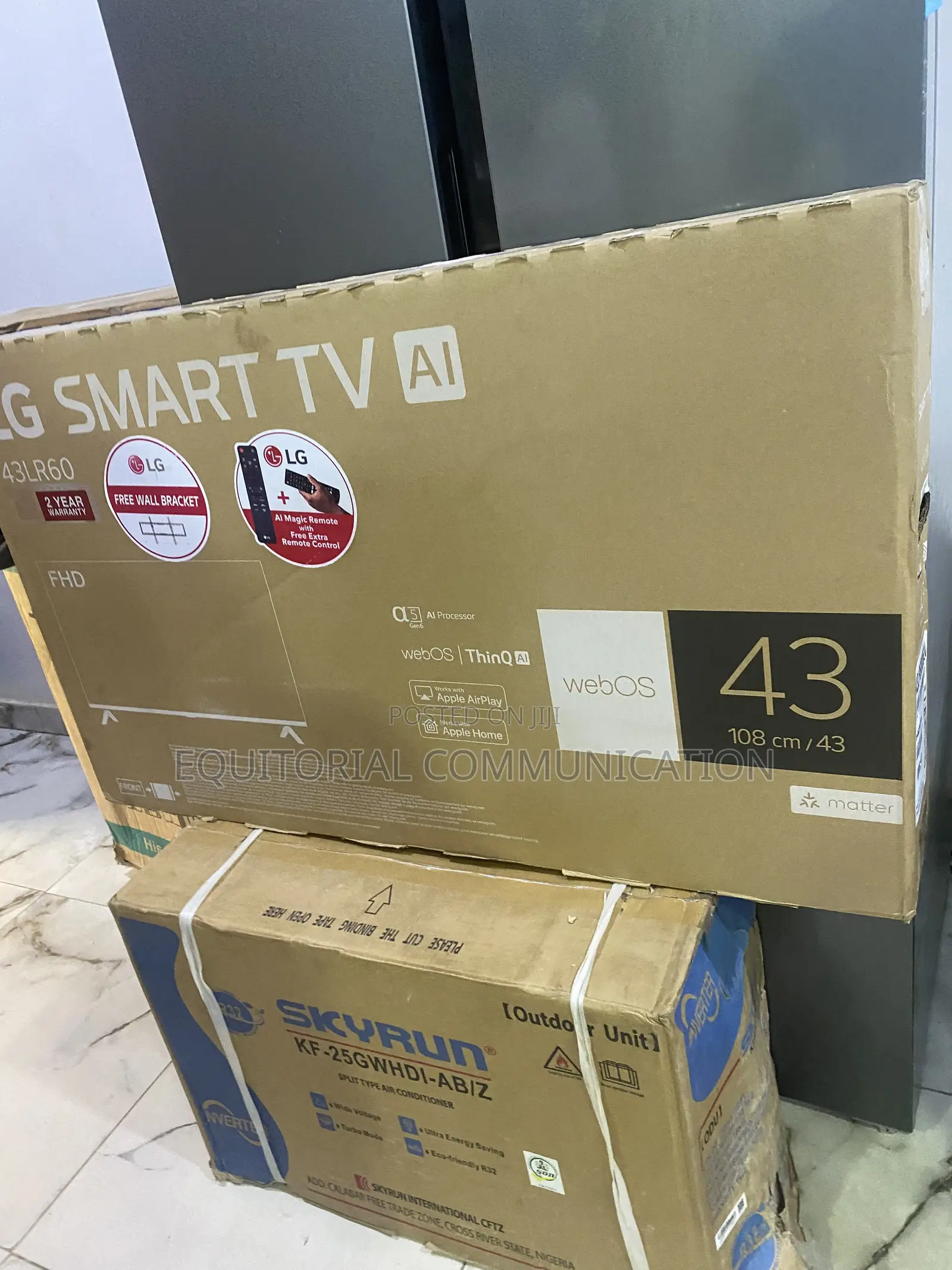 LG 43LR60 43-Inch AI Smart TV for Modern Homes
