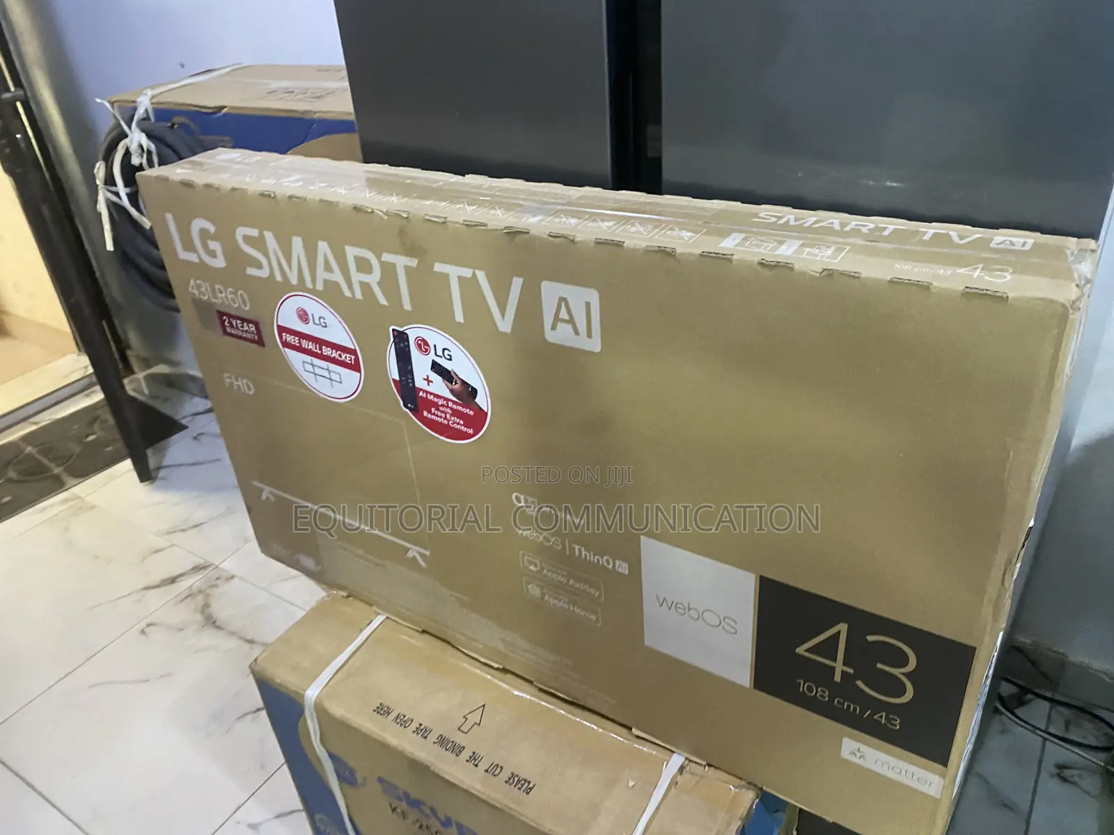 LG 43LR60 AI 43 INCH Smart Television With Clear Full HD Picture