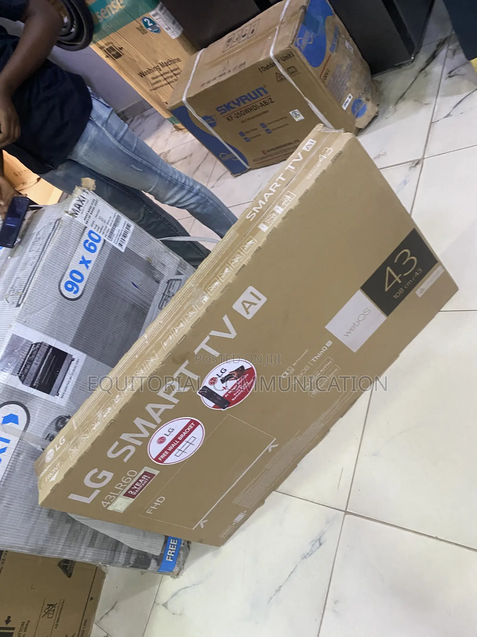 LG 43LR60 AI 43 INCH Smart Television With Clear Full HD Picture