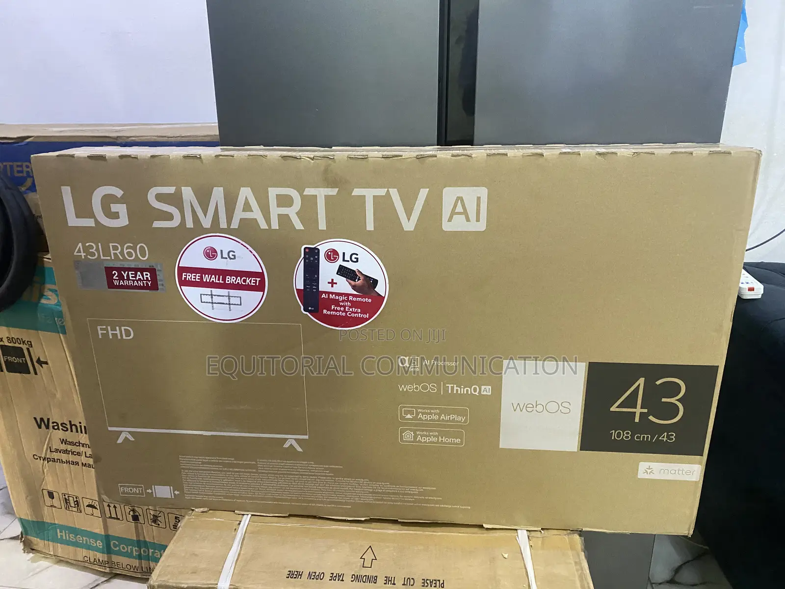 LG 43LR60 43-Inch Full HD Screen Smart TV