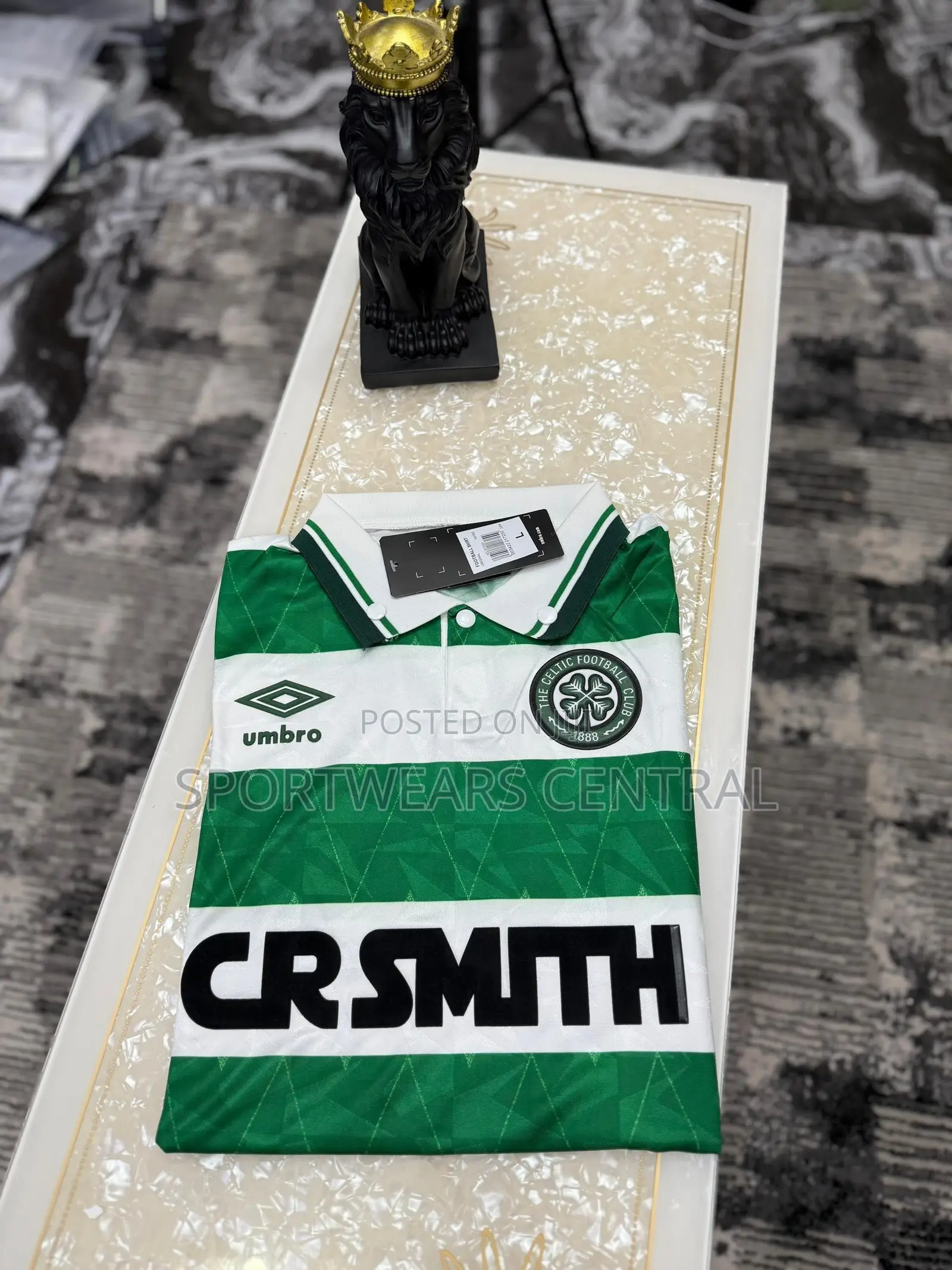 Celtic FC Retro Classic Vintage Cottish Football Club Shirt