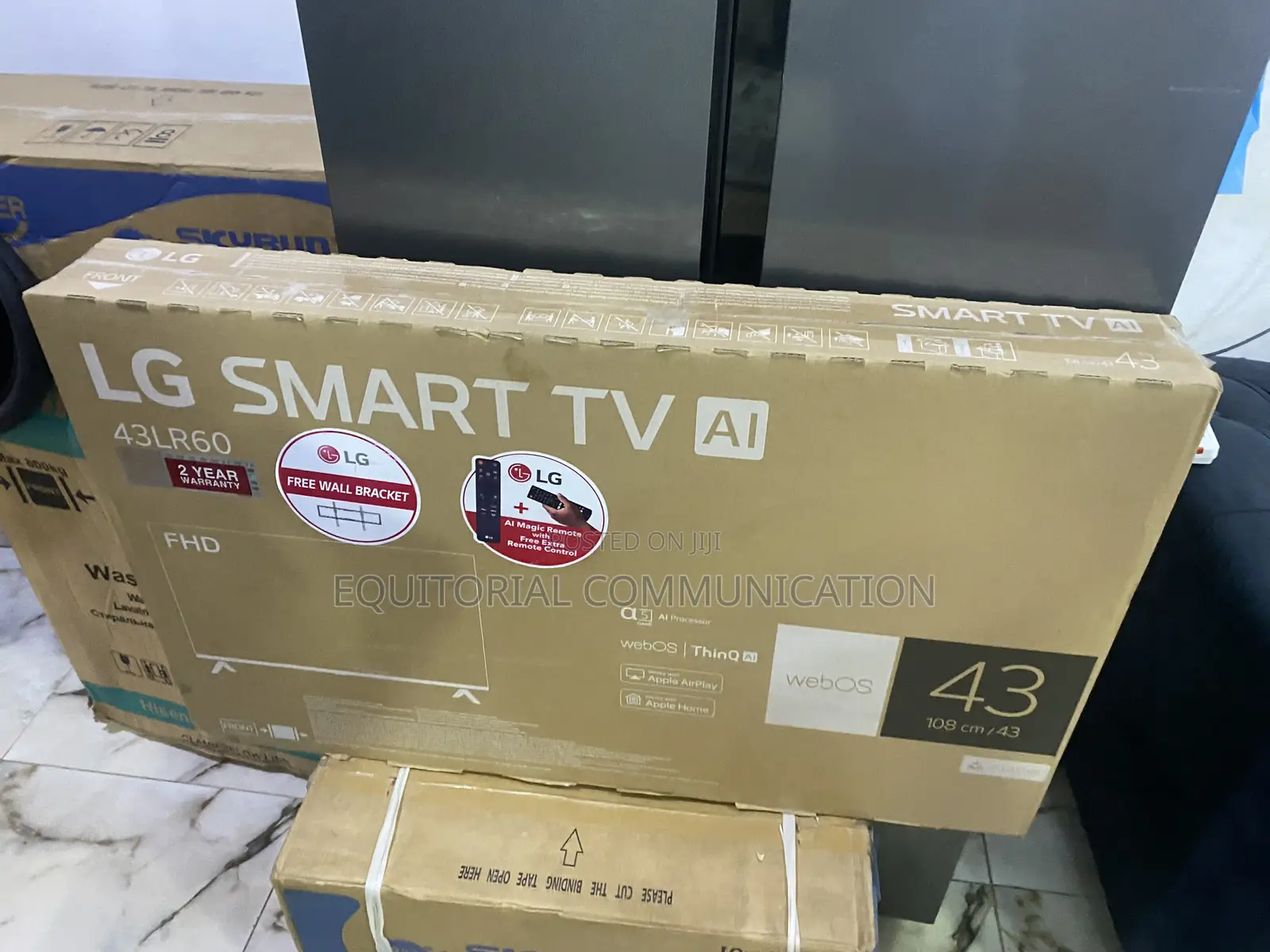 LG 43LR60 43-Inch AI FHD Television for Home Use