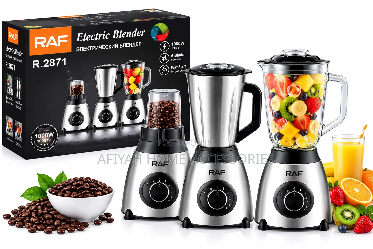 RAF 3 in 1 Blenders