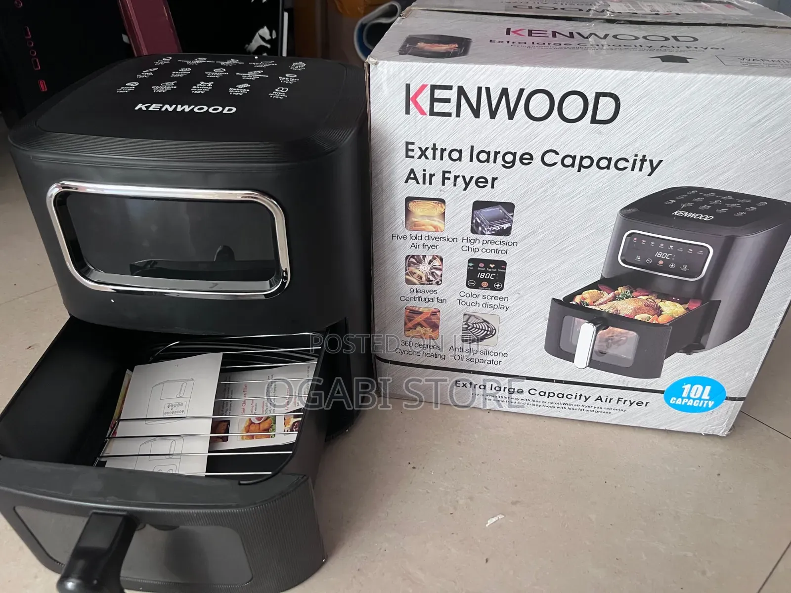 10 Liters Kenwood Digital Airfryer
