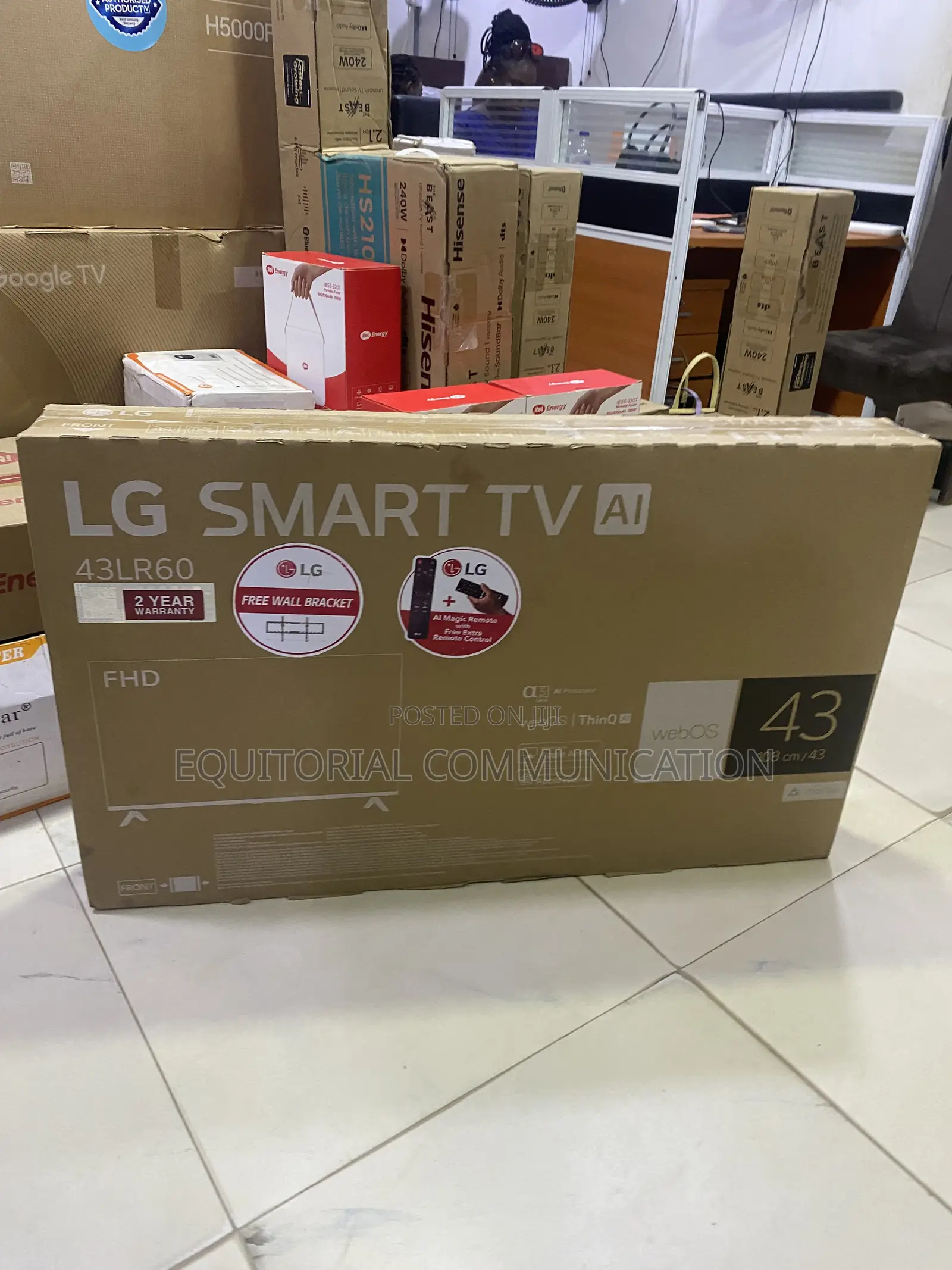 LG 43LR60 43-Inch FHD Smart Television for the Home