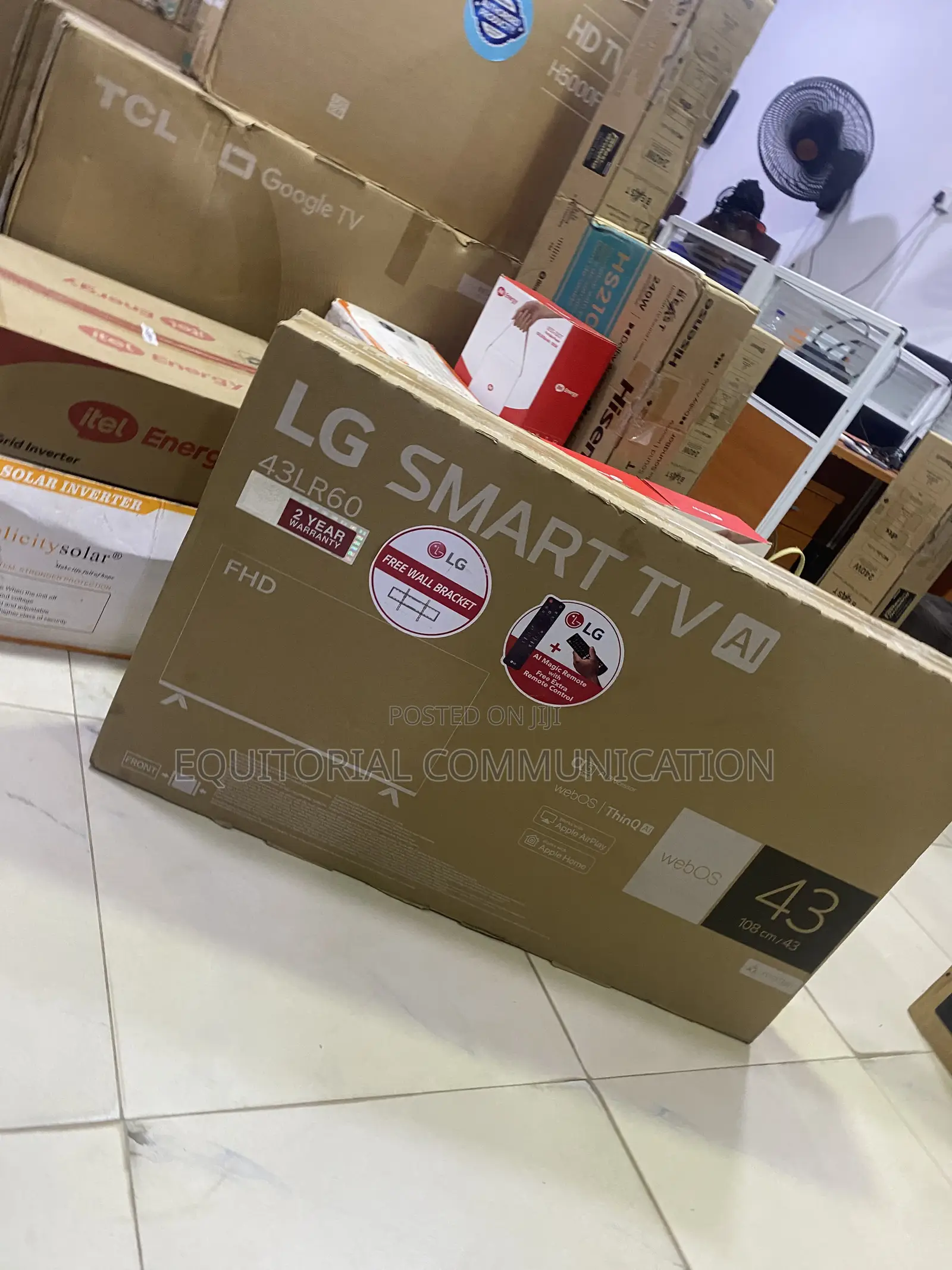 LG 43LR60 43-Inch Smart TV With Modern Design