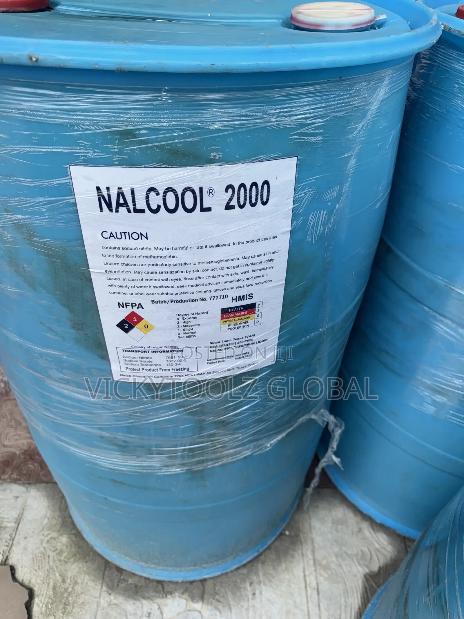 200liters Drum of Nalcool 2000//Nafleet 2000 Corrosion Inhibitor