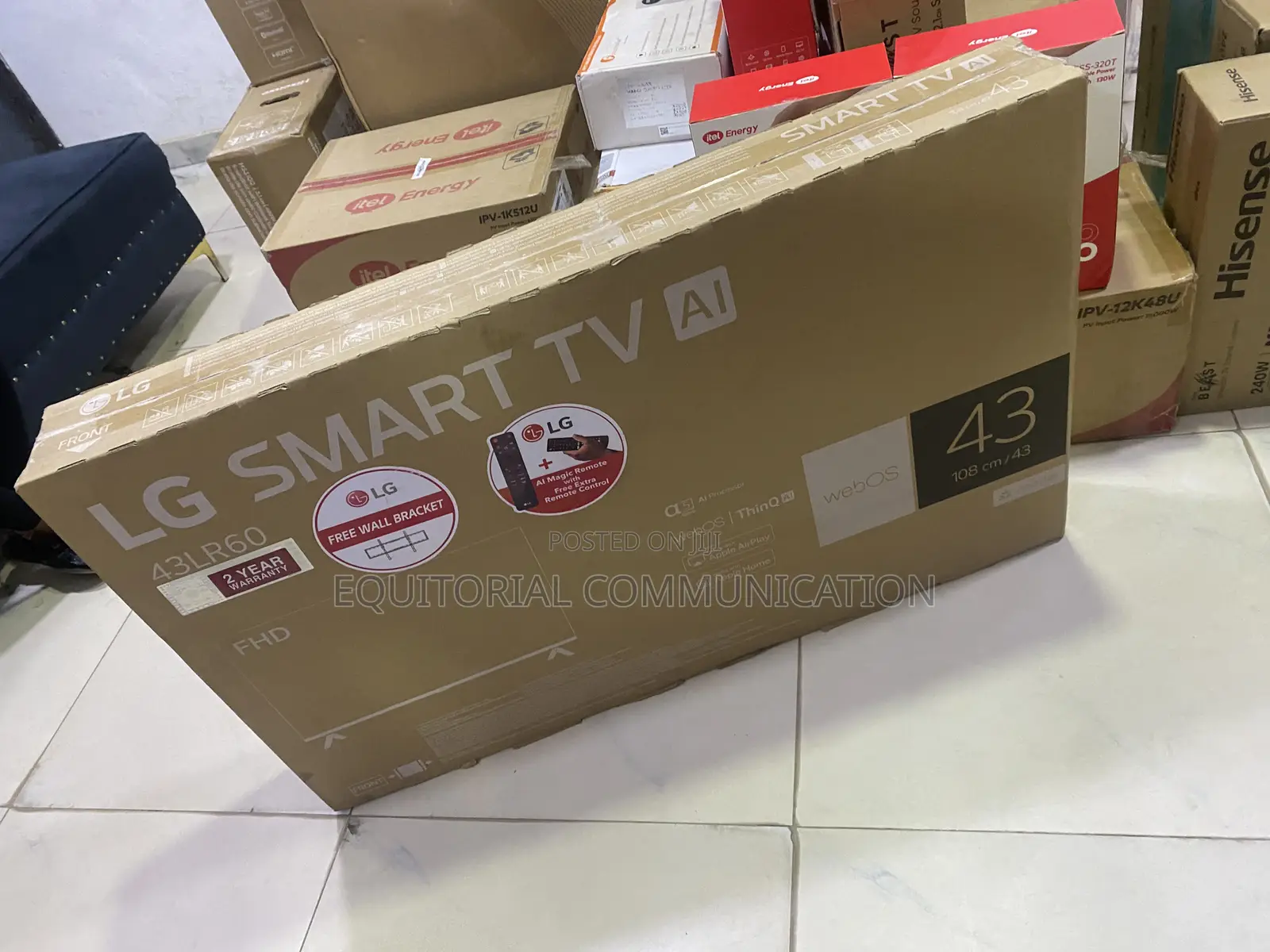 LG 43LR60 43 INCH Smart AI Television With FHD Display Quality