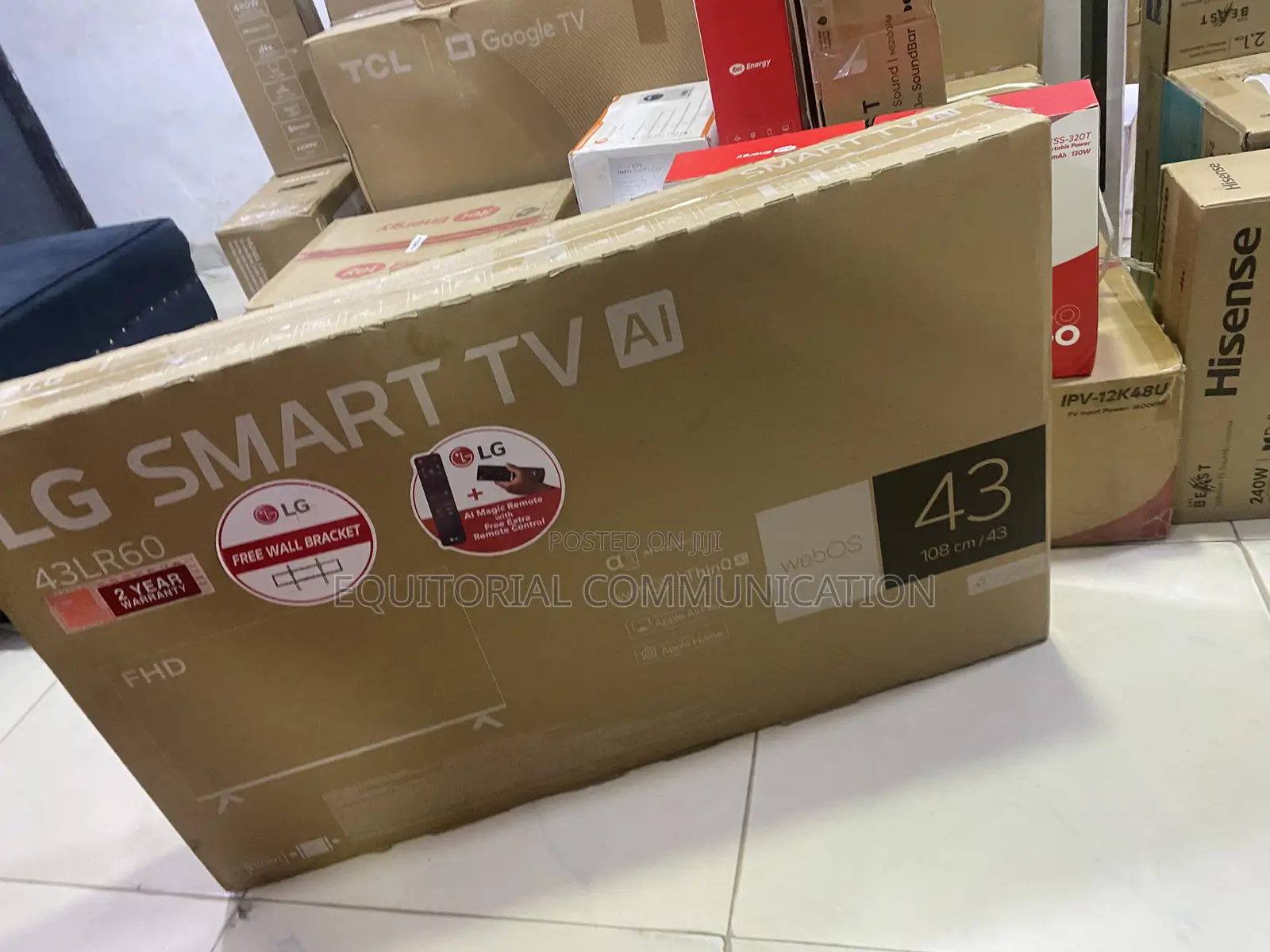 LG 43LR60 43-Inch Full HD Smart Screen Television