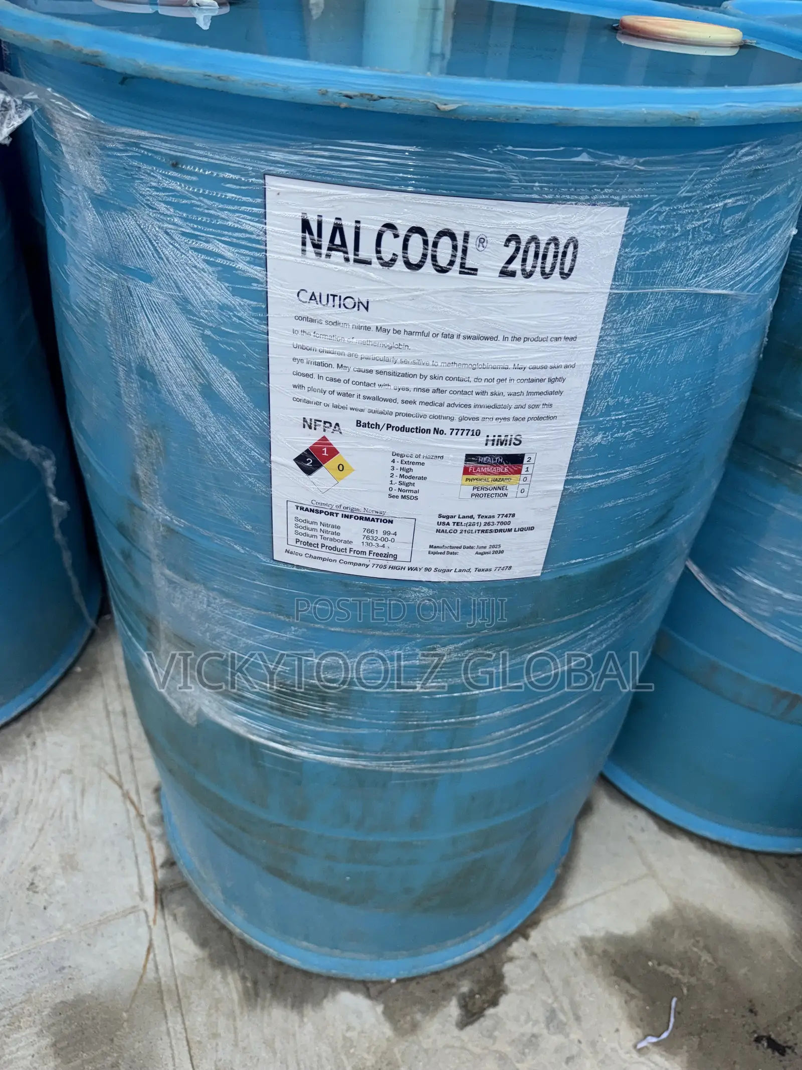 200liters Drum of Nalcool 2000//Nafleet 2000 Corrosion Inhibitor