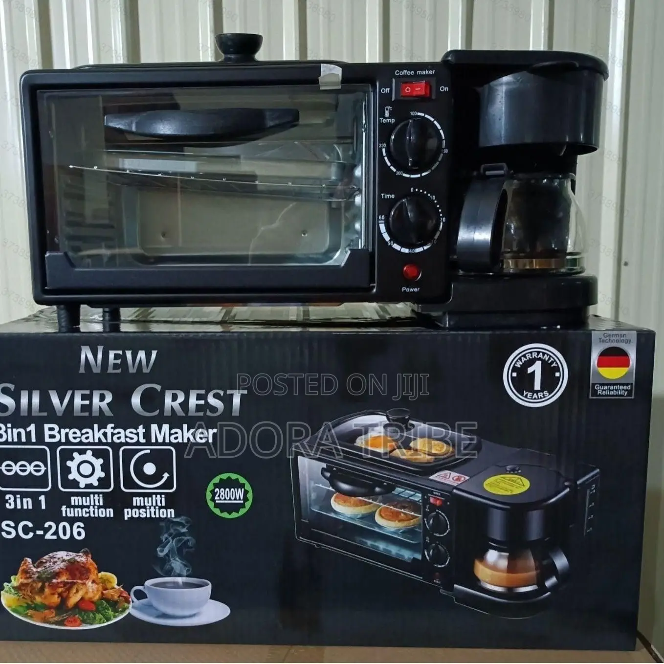 Silver Crest 3 in 1 Breakfast Maker