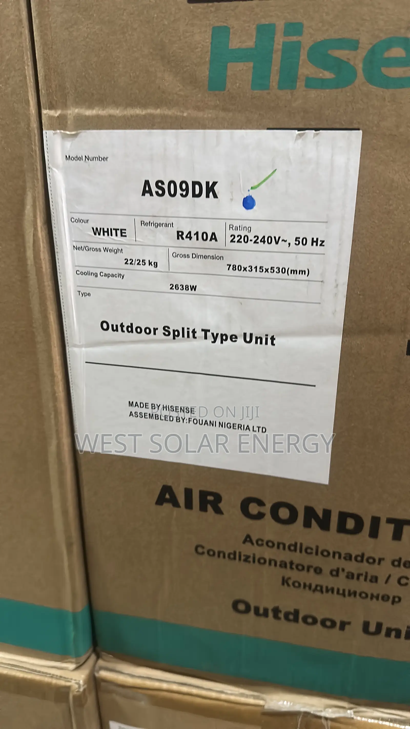 1.5HP Hisense Inverter AC
