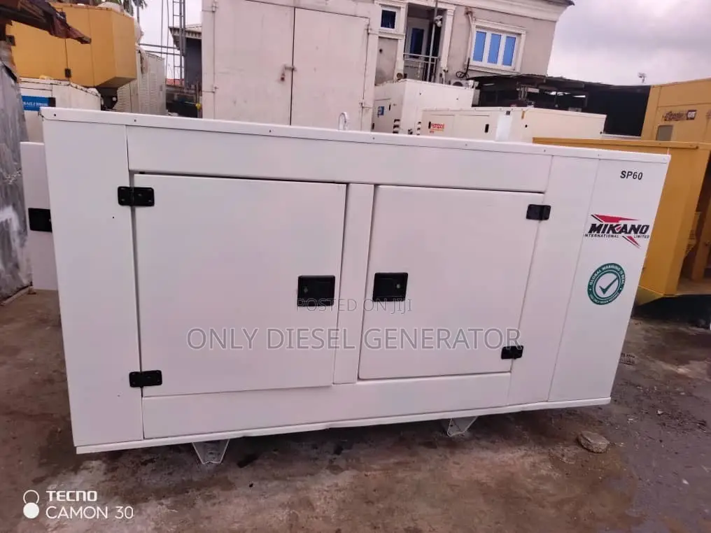 60 Kva Mikano Soundproof Generator