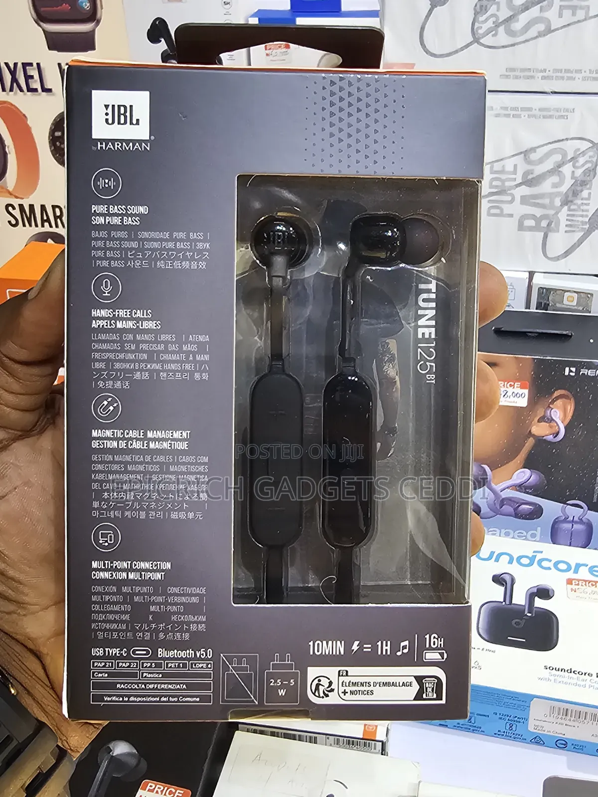JBL Tune 125BT Neckband Earphone