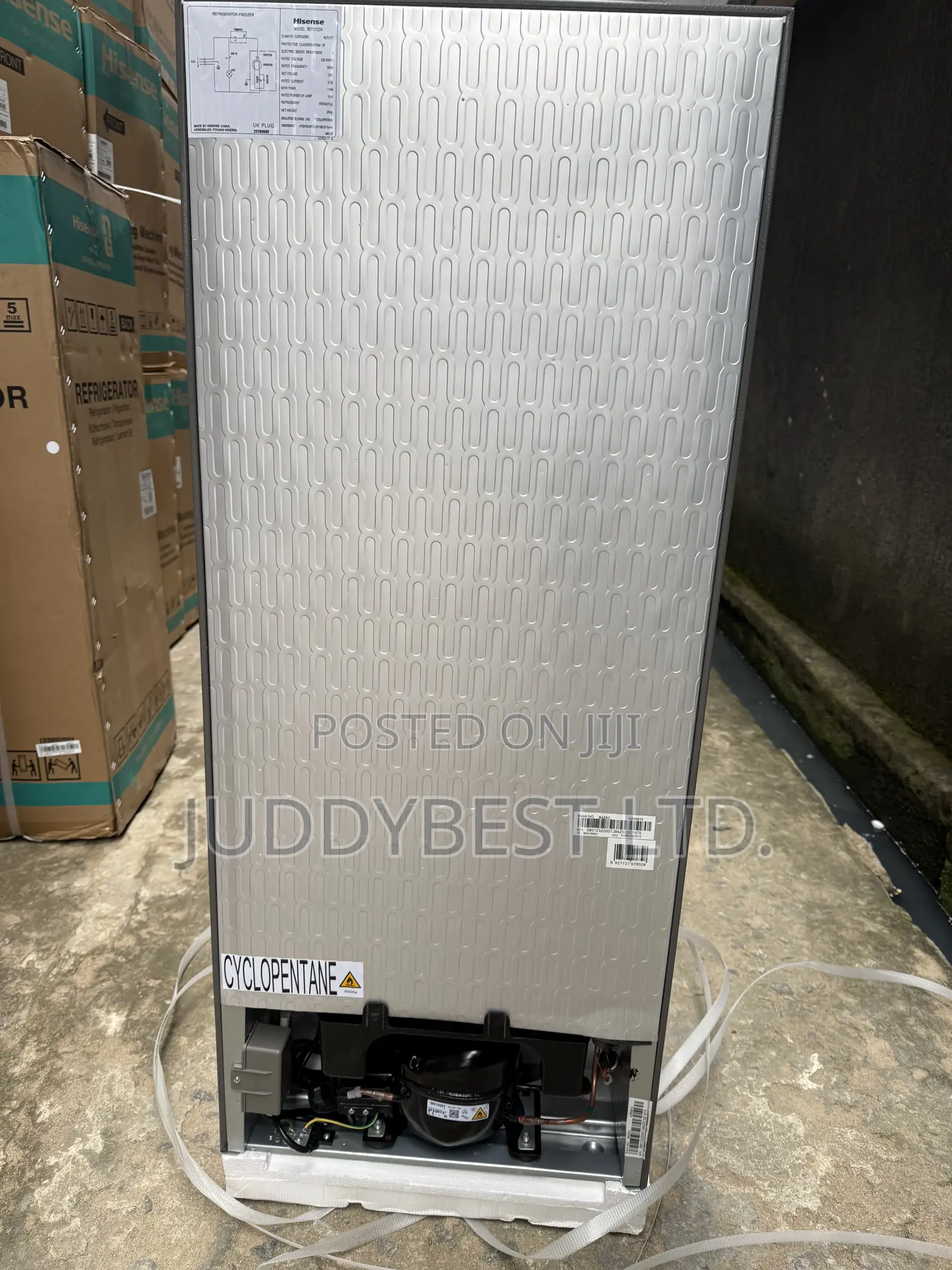 Hisense Refrigerator 124L 172DR