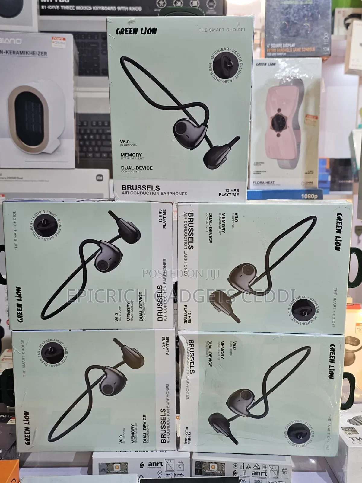Green Lion Brussels Air Conduction Earphones