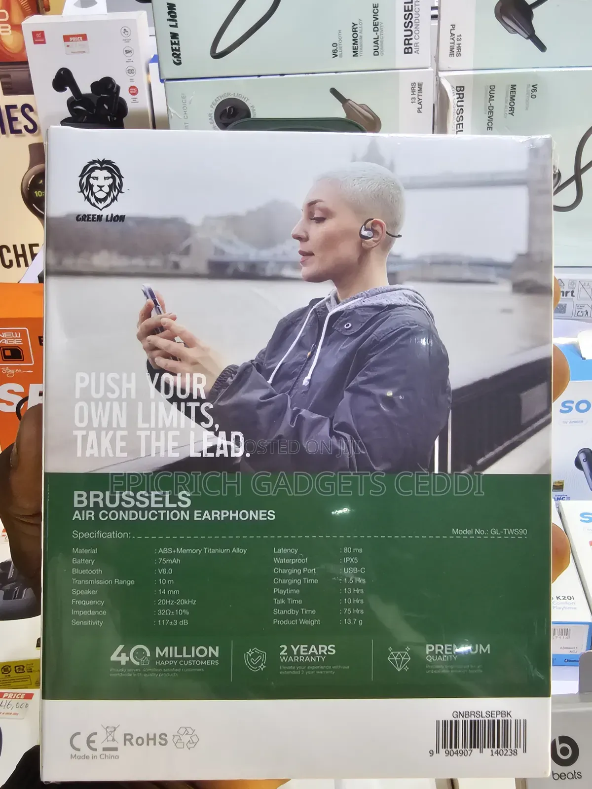 Green Lion Brussels Air Conduction Earphones