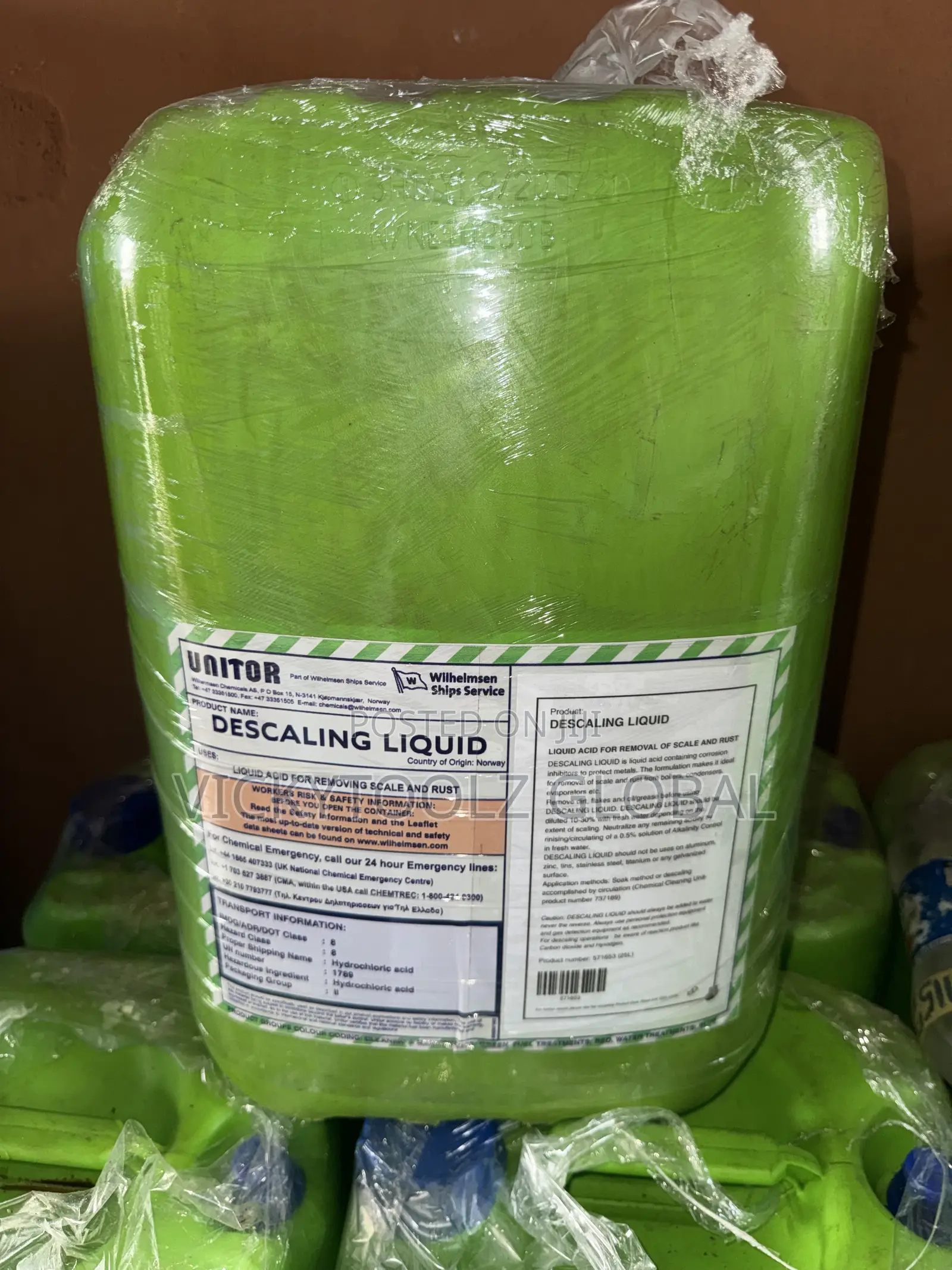 Unitor Descaling Liquid