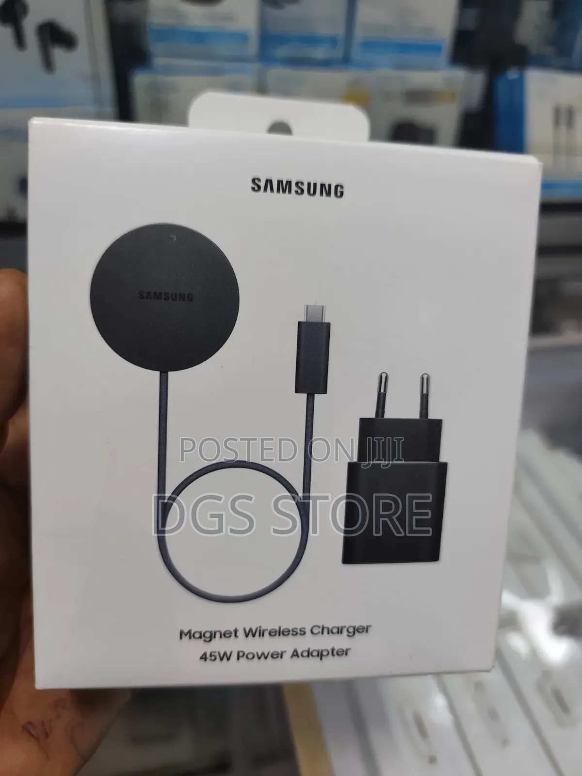 Samsung Magnet Wireless Charger 45w Power Adapter