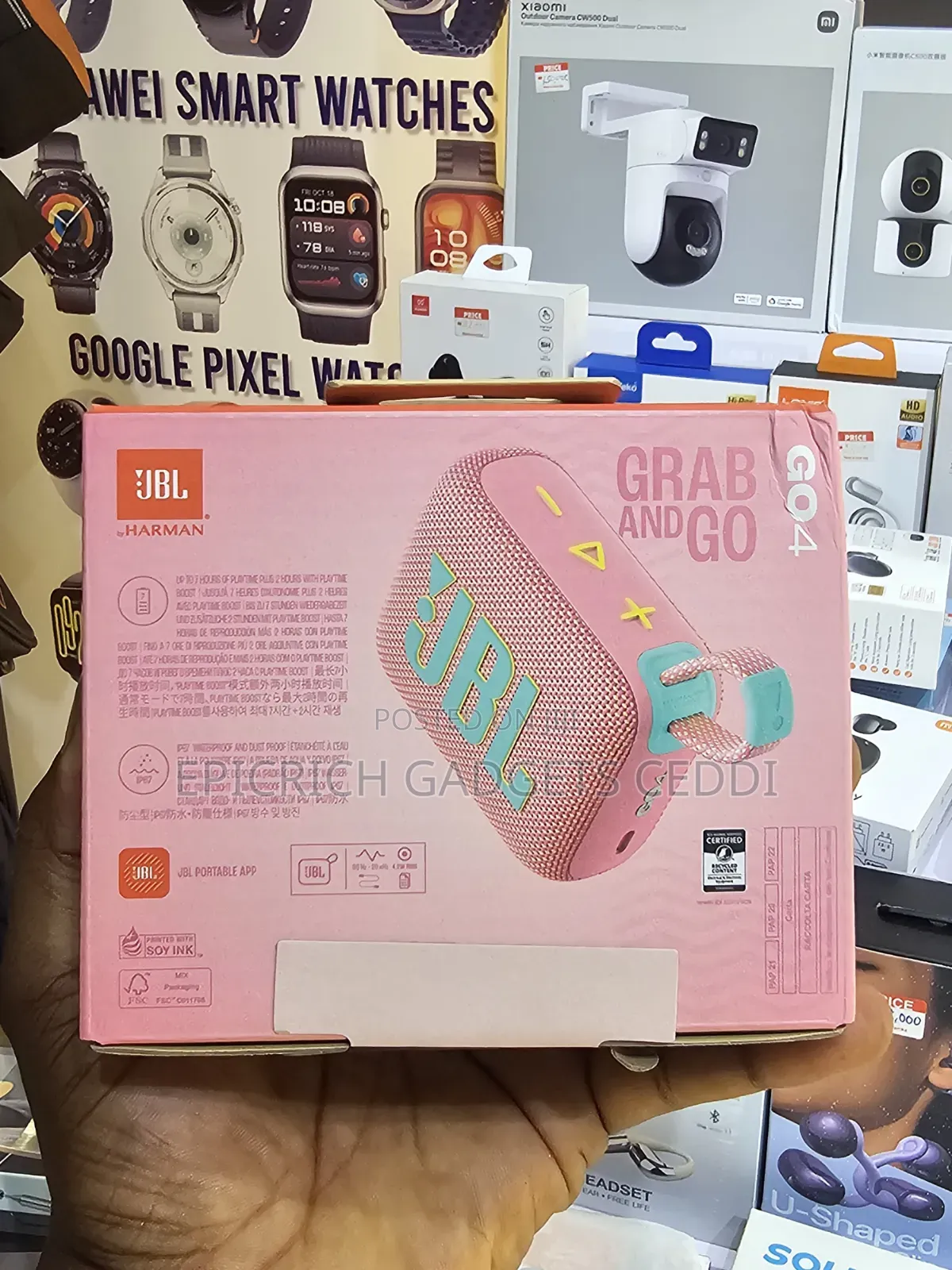 JBL GO4 Portable Mini Wireless Bluetooth Speaker