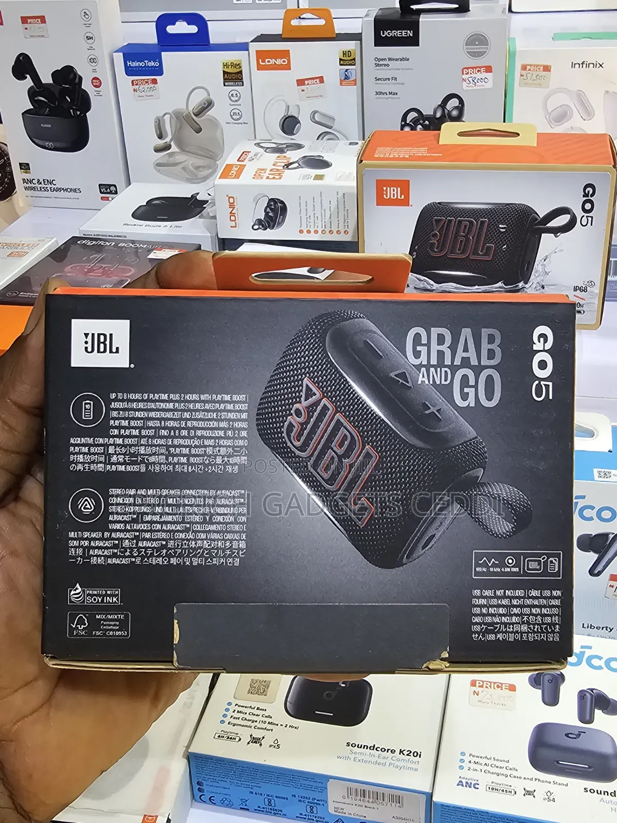 JBL GO5 Portable Wireless Bluetooth Speaker