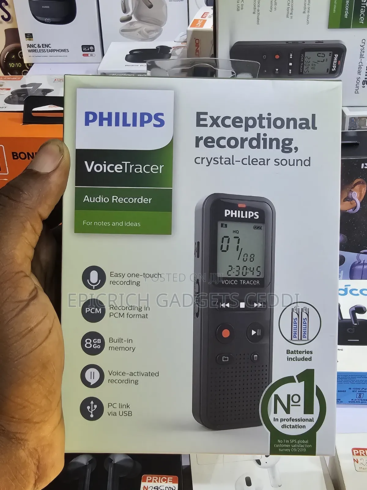 Philips VoiceTracer Audio Recorder
