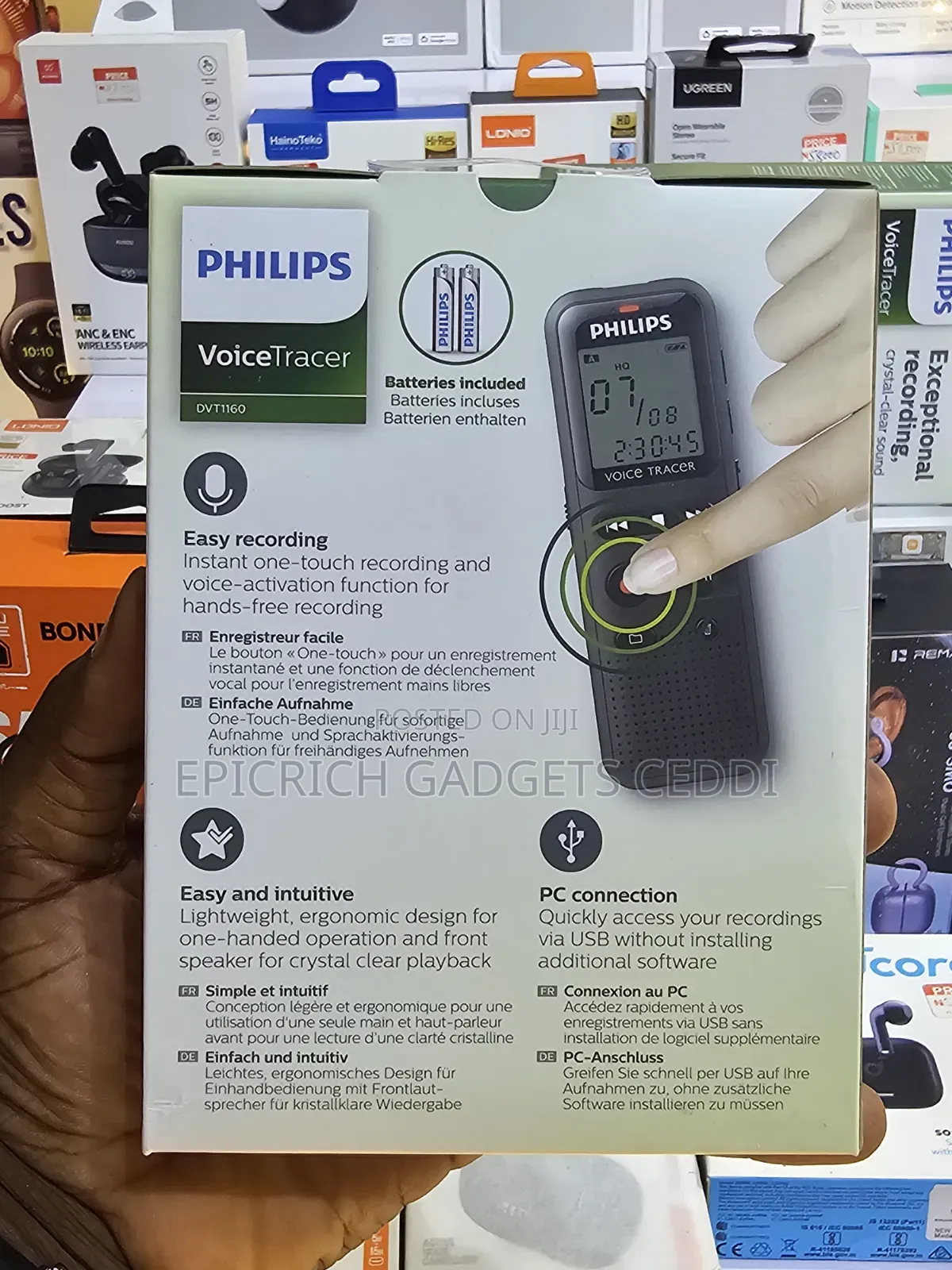 Philips VoiceTracer Audio Recorder