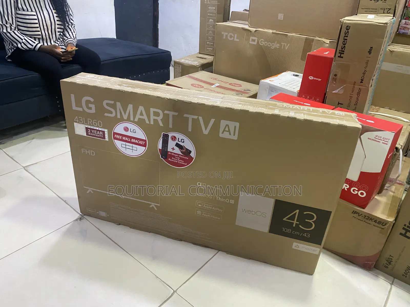 LG 43LR60 43-Inch Full HD Television for Digital Viewing