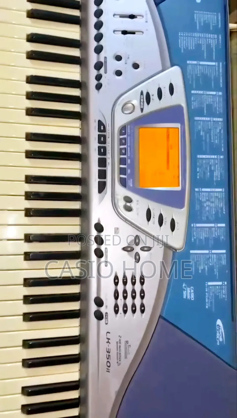 Neat Professional 6 Octaves Casio LK 350it Keyboard Piano With Adapter