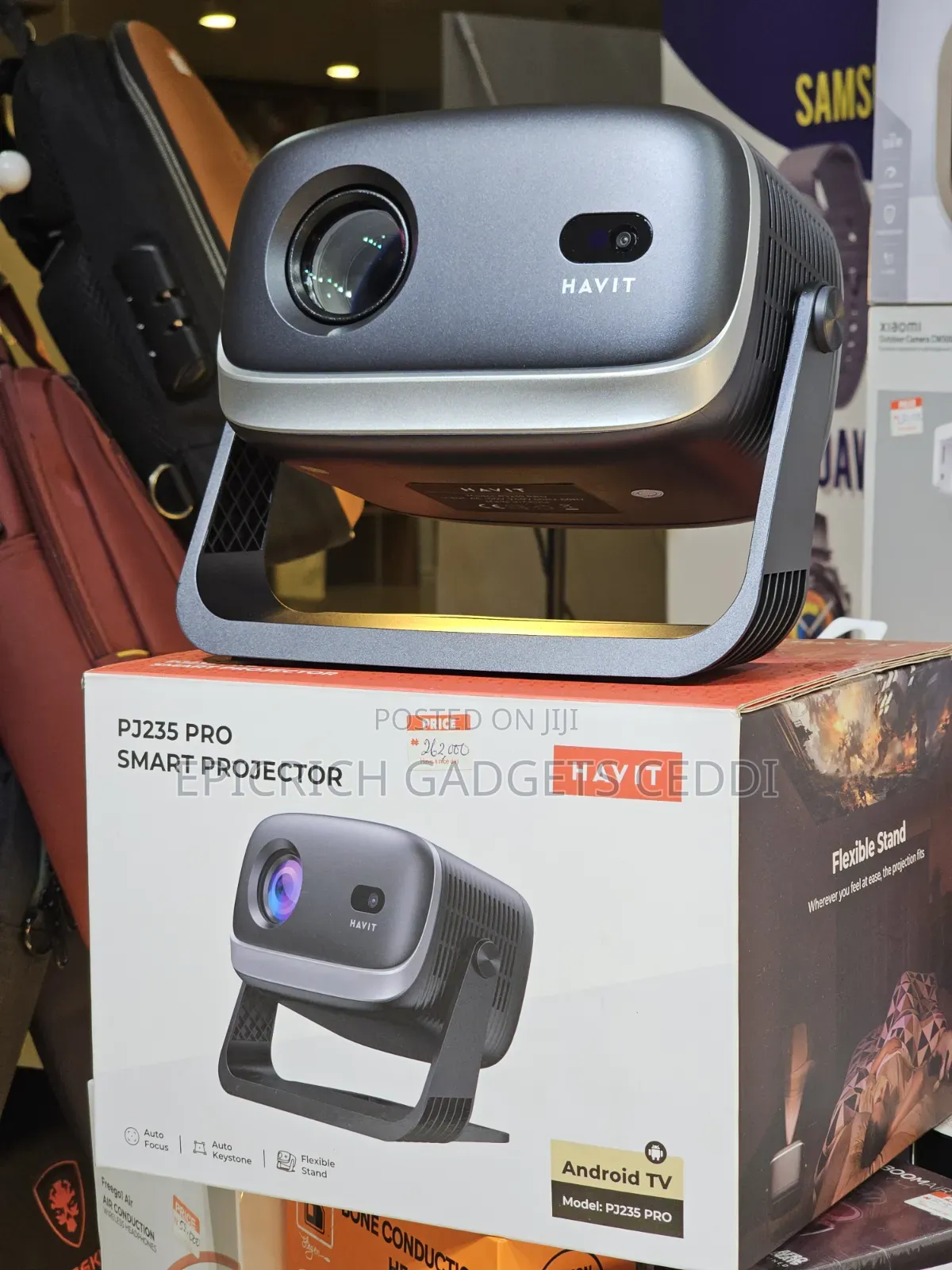HAVIT 4K Smart Projector With Android TV