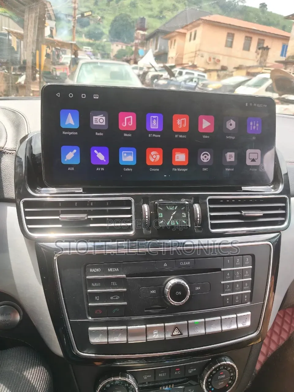 Mercedes Benz GLE Car Android Navigation System