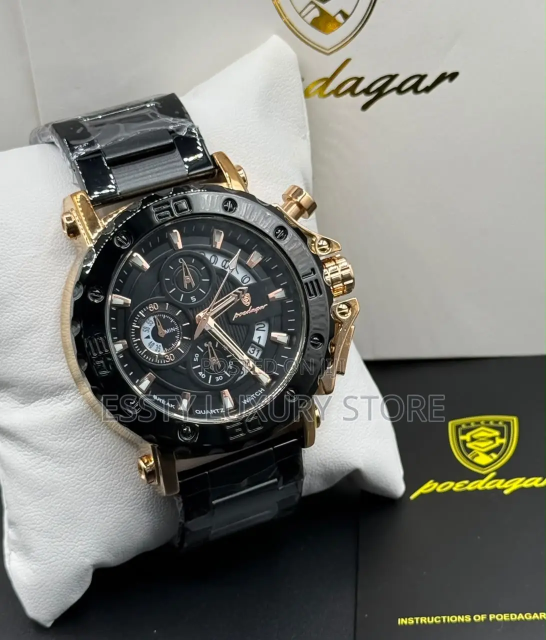 High Quality Luxury Poedagar Men Wristwatch