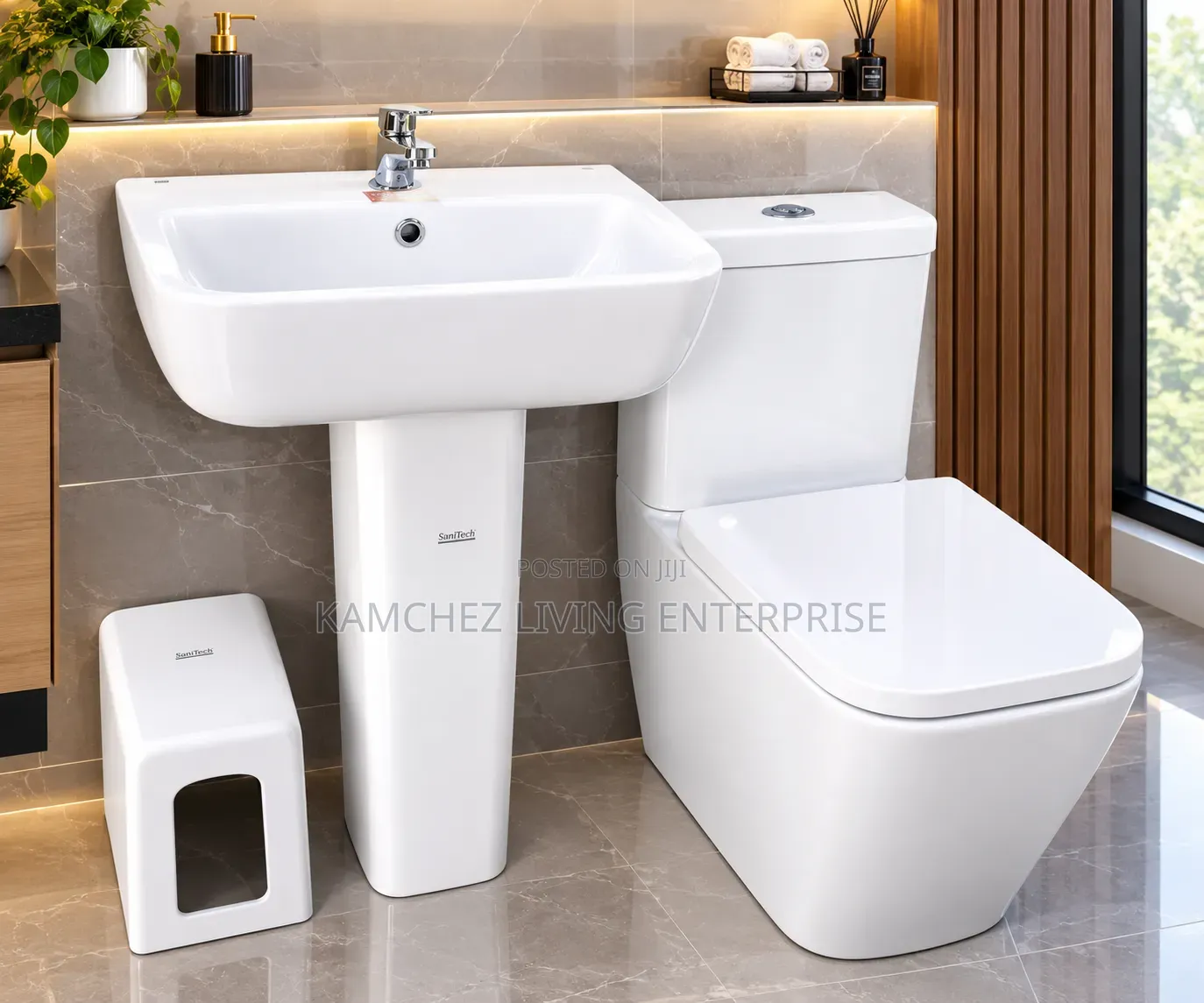 Premium SWEETHOME Water Closet Complete Set With England Flow Master