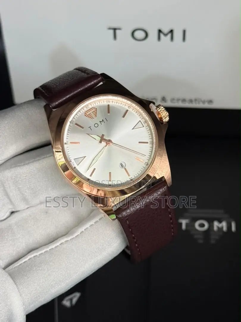 High Quality Luxury Tomi Leather Watches