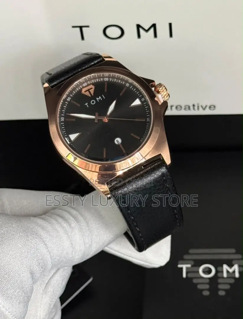 High Quality Luxury Tomi Leather Watches