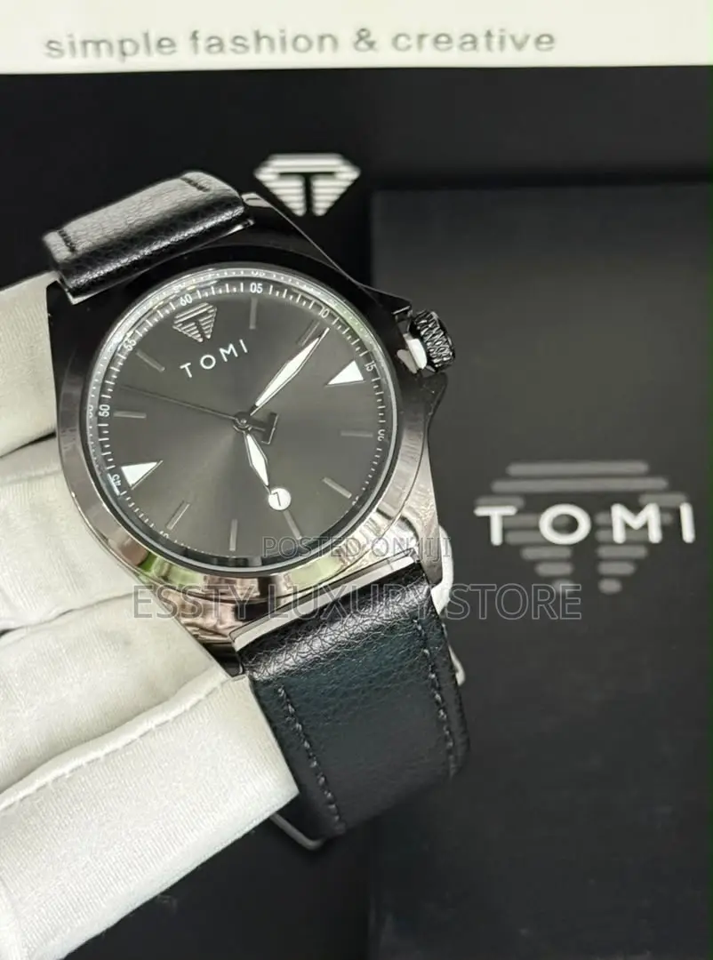 High Quality Luxury Tomi Leather Watches