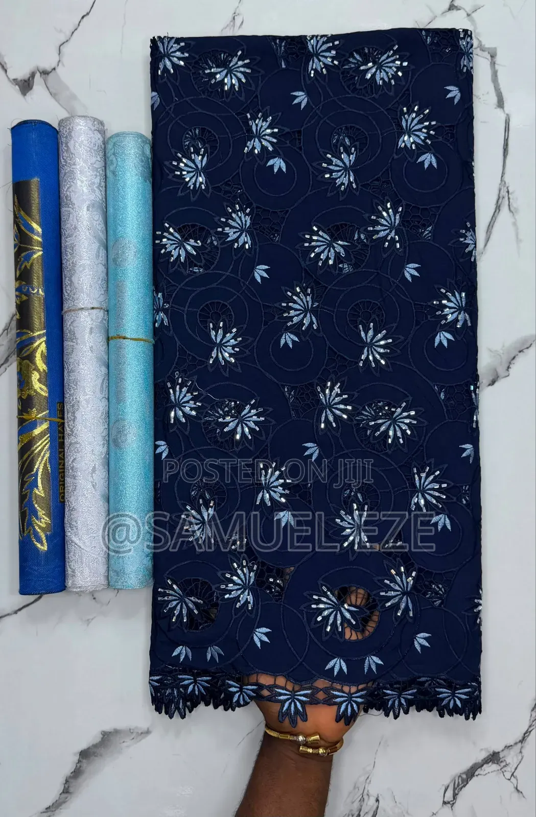 Luxury Chiffon Lace With Cord