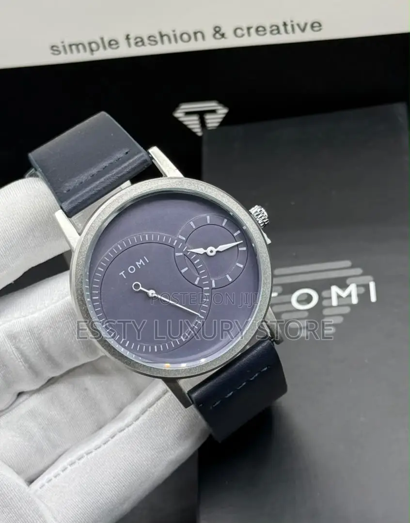 High Quality Luxury Tomi Leather Watches