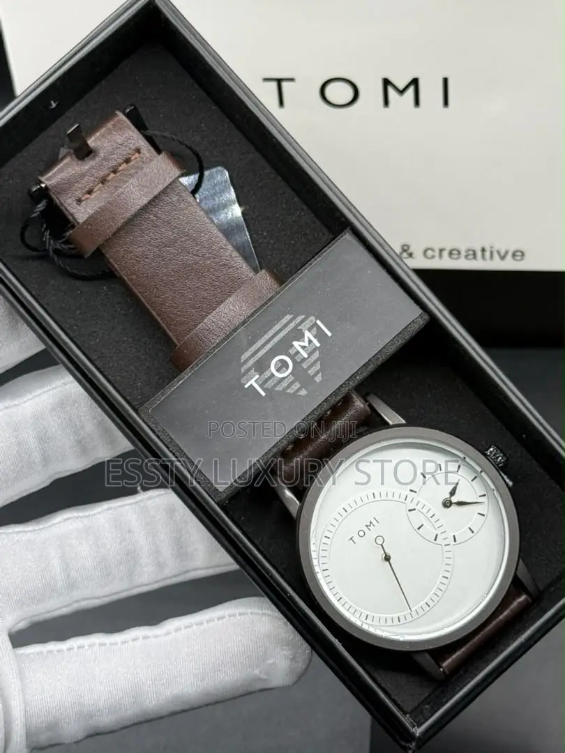 High Quality Luxury Tomi Leather Watches
