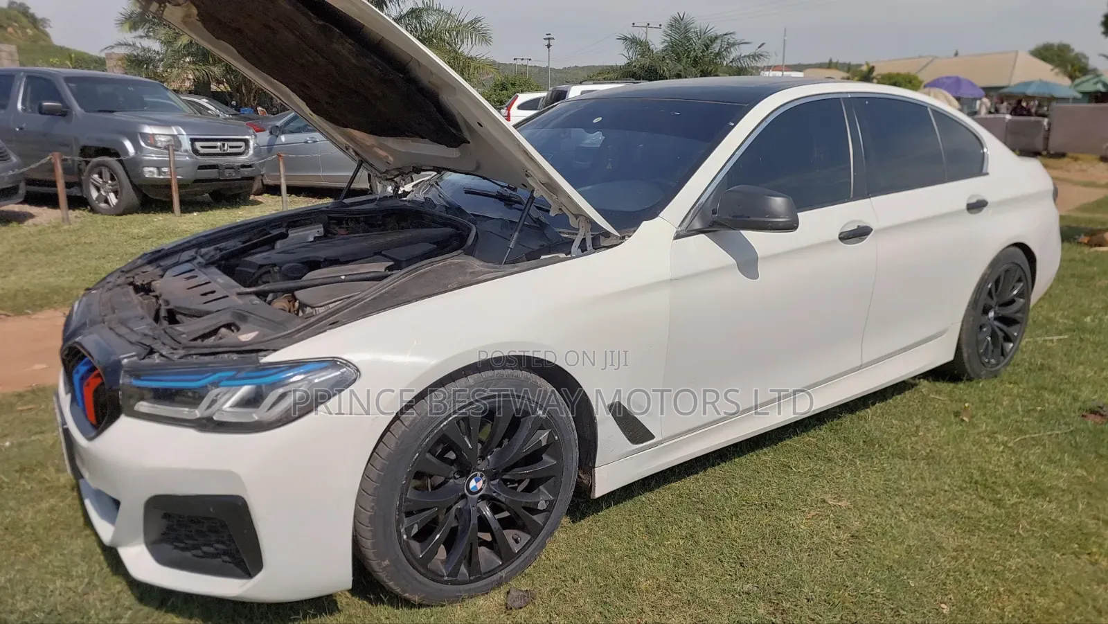 BMW 5 Series G30 530e 2022 White