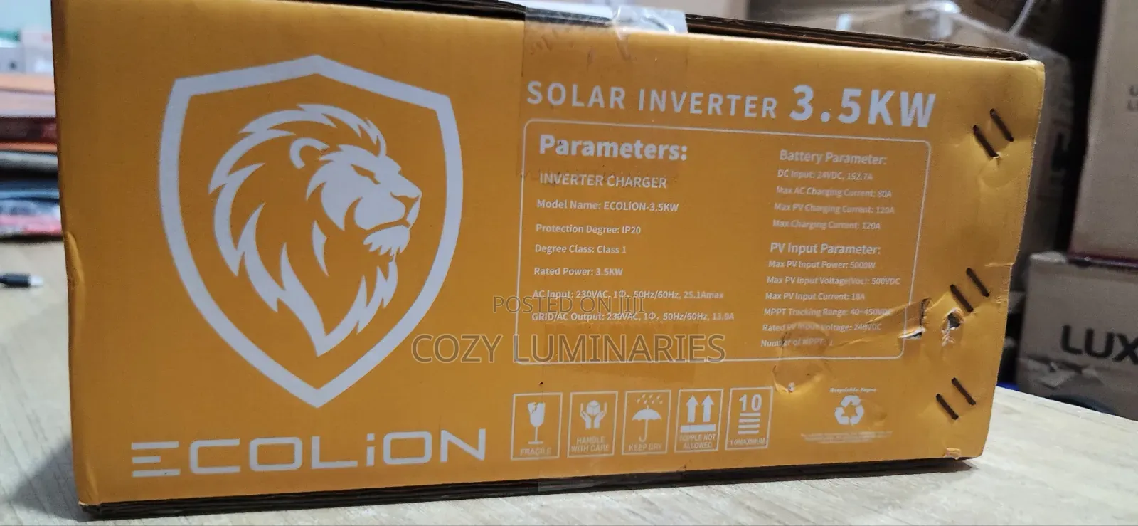 3.5kw Ecolion Hybrid Inverter