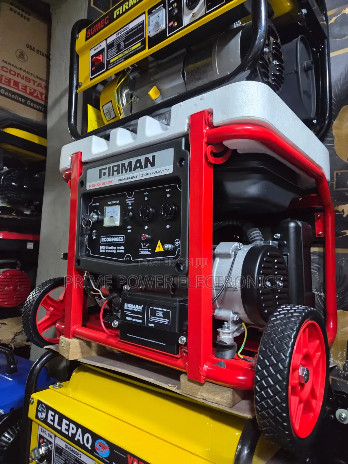 Powerful 5.5KVA Firman Petrol Generator