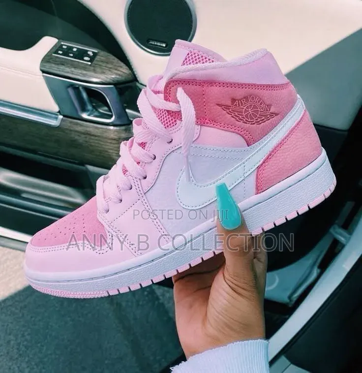 Pink Ankle Nike Female Sneakers