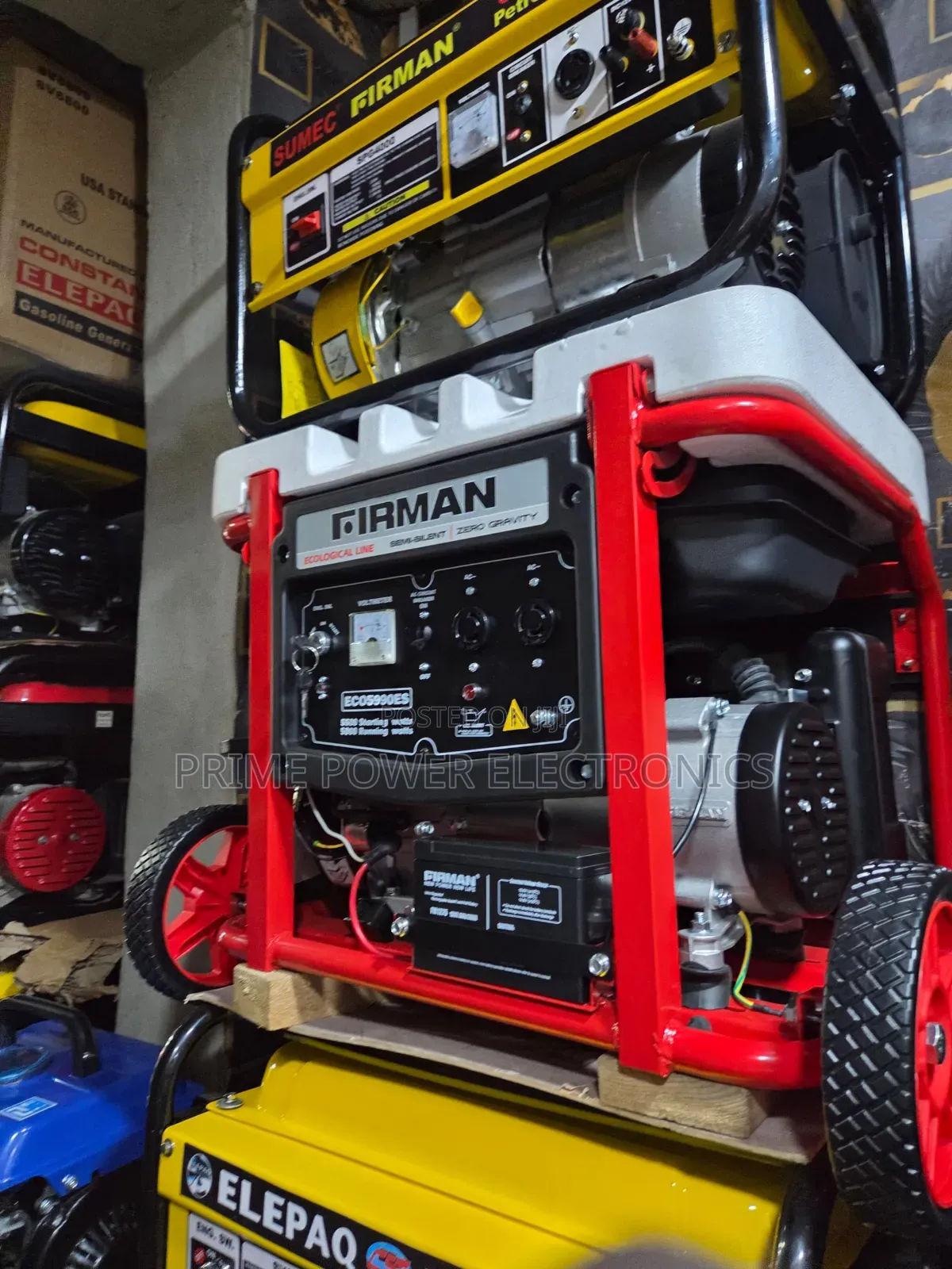 Quality 5.5KVA Firman Petrol Generator Available