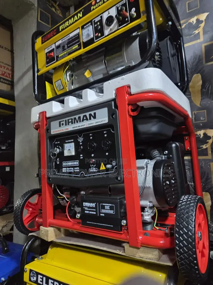 Quality 5.5KVA Firman Petrol Generator Available